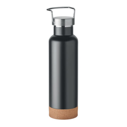 Recycled stainless steel flask