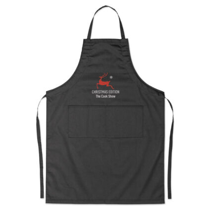 Adjustable kitchen apron with pockets